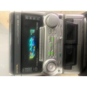 Silver Portable Audio System CX-NMA545 with Super T-Bass